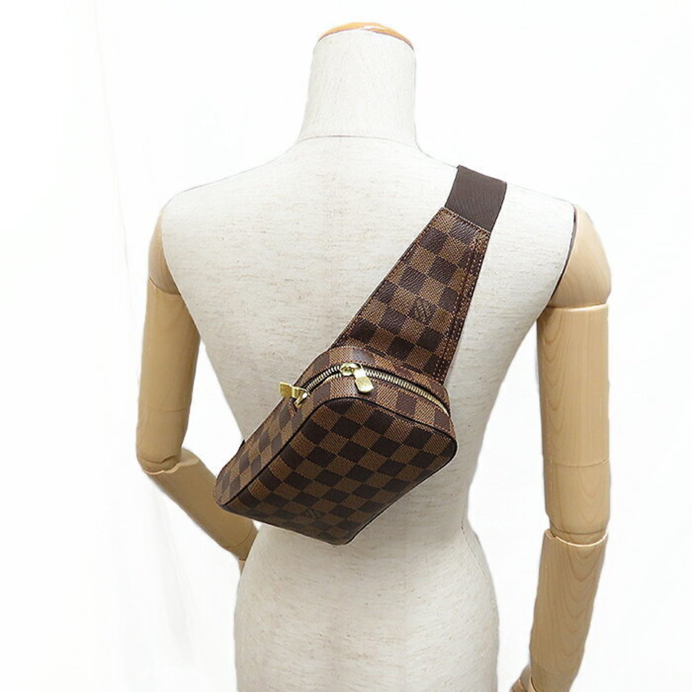 Louis Vuitton Bag LV Sided Jeronimos Pouch Double Waist Zipper